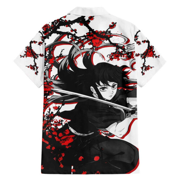 Chemise hawaïenne Muichiro Tokito Demon Slayer Classique - Maison Otaku – Image 2