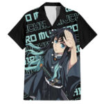 Chemise hawaïenne Muichiro Tokito Demon Slayer Japon Anime – Maison Otaku