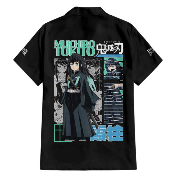 Chemise hawaïenne Muichiro Tokito Style Japonais - Maison Otaku – Image 2