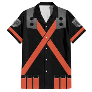 Chemise hawaïenne Musketeer Katsuki Bakugo Anime - Maison Otaku