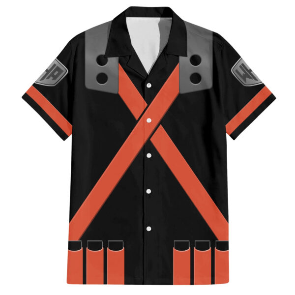 Chemise hawaïenne Musketeer Katsuki Bakugo Anime - Maison Otaku