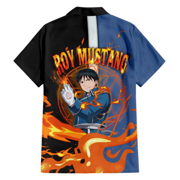 Chemise hawaïenne Mitsuri Kanroji et Obanai Demon Slayer Anime - Maison Otaku – Image 2