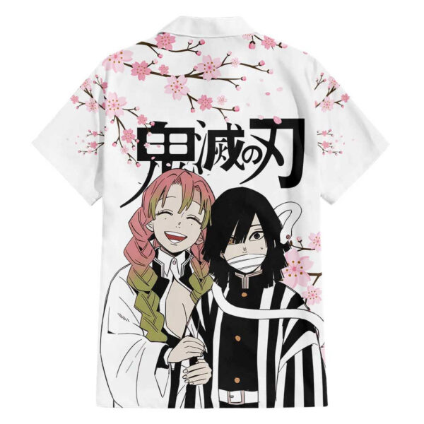 Chemise hawaïenne Muichiro Tokito V2 Demon Slayer Anime - Maison Otaku – Image 2