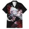Chemise hawaïenne Muzan Kibutsuji Demon Slayer Anime - Maison Otaku