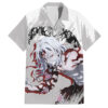 Chemise hawaïenne Muzan Kibutsuji Demon Slayer Anime Classique - Maison Otaku