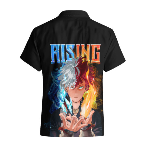 Chemise hawaïenne My Hero Academia Shoto Todoroki Half-Half Artsy - Maison Otaku – Image 2