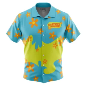 Chemise hawaïenne Motif Mystery Machine Scooby Doo - Maison Otaku
