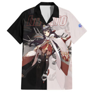 Chemise hawaïenne Nagato Azur Lane Anime Jeu - Maison Otaku