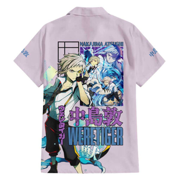 Chemise hawaïenne Nakajima Atsushi Bungou Stray Dogs Anime - Maison Otaku – Image 2