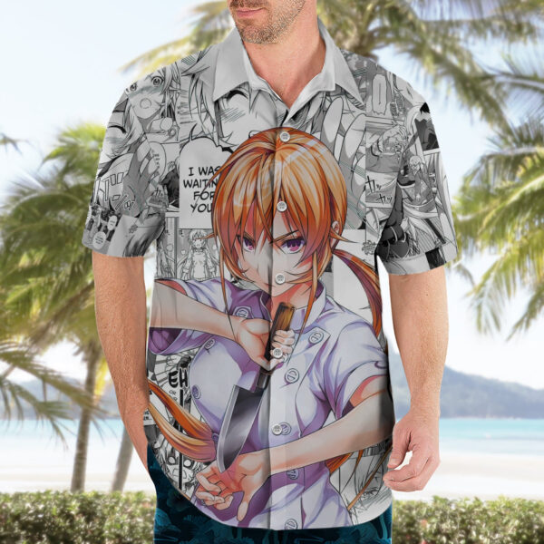 Chemise hawaïenne Nakiri Erina Shokugeki no Soma - Maison Otaku – Image 3