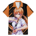 Chemise hawaïenne Nakiri Erina Shokugeki no Soma Anime – Maison Otaku