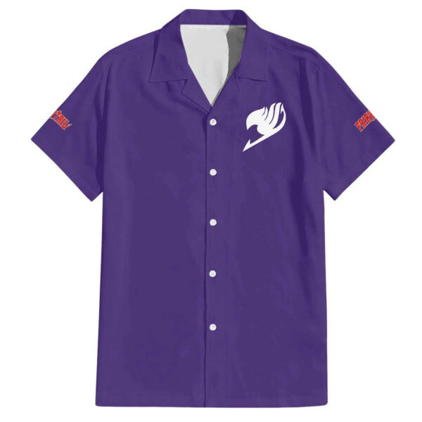 Chemise hawaïenne Nalu Fairy Tail Anime - Maison Otaku