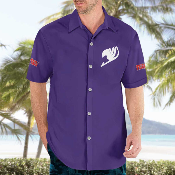 Chemise hawaïenne Nalu Fairy Tail Anime - Maison Otaku – Image 3
