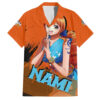 Chemise hawaïenne Nami One Piece Anime - Maison Otaku