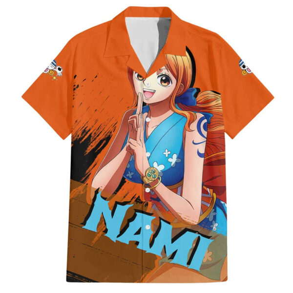 Chemise hawaïenne Nami One Piece Anime - Maison Otaku
