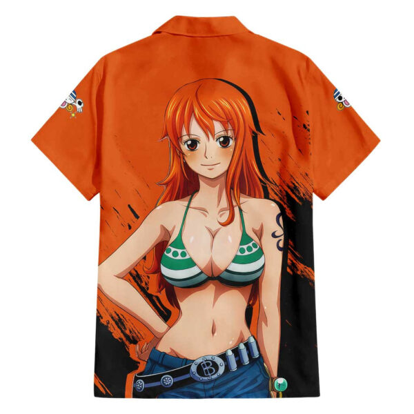 Chemise hawaïenne Nami One Piece Anime - Maison Otaku – Image 2