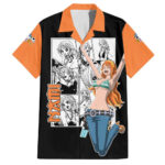 Chemise hawaïenne Nami One Piece Anime Manga Mix – Maison Otaku