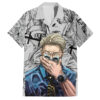 Chemise hawaïenne Nanami Kento Jujutsu Kaisen - Maison Otaku