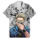 Chemise hawaïenne Nanami Kento Jujutsu Kaisen – Maison Otaku