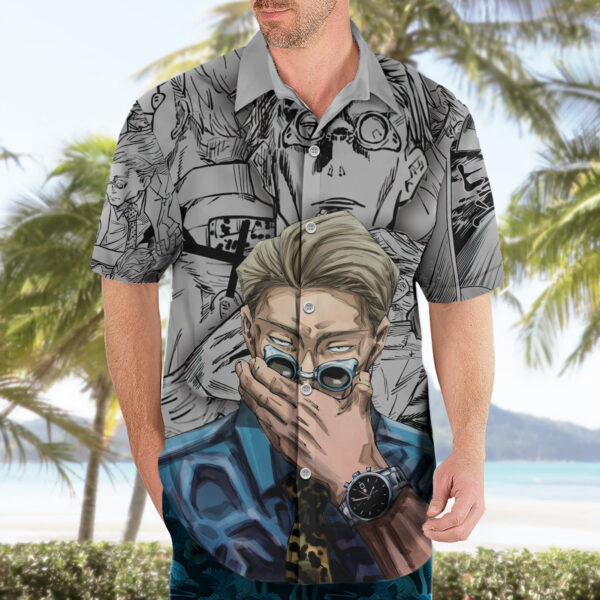 Chemise hawaïenne Nanami Kento Jujutsu Kaisen - Maison Otaku – Image 3