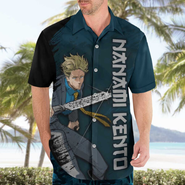 Chemise hawaïenne Nanami Kento Jujutsu Kaisen Anime Manga Mix - Maison Otaku – Image 3