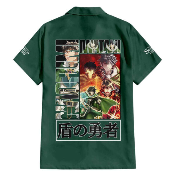 Chemise hawaïenne Naofumi Iwatani The Rising of the Shield Hero Anime - Maison Otaku – Image 2