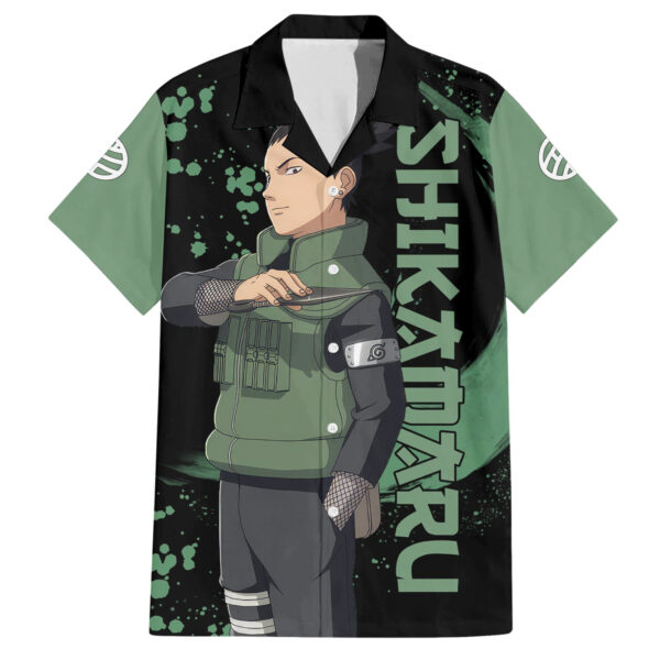 Chemise hawaïenne Nara Shikamaru Naruto - Maison Otaku
