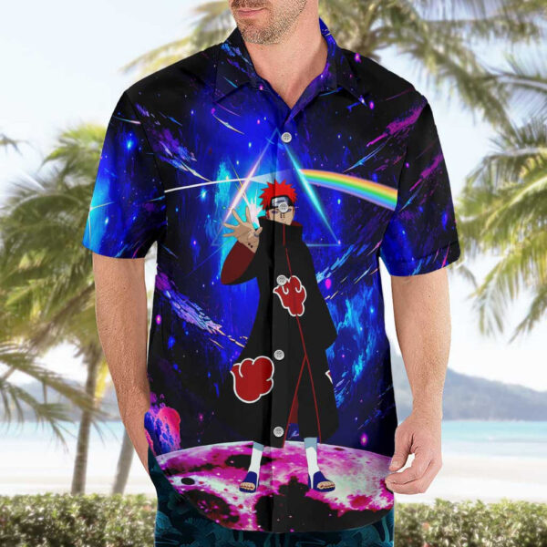 Chemise hawaïenne Naruto Akatsuki Pain Astral Led Trippy - Maison Otaku – Image 3