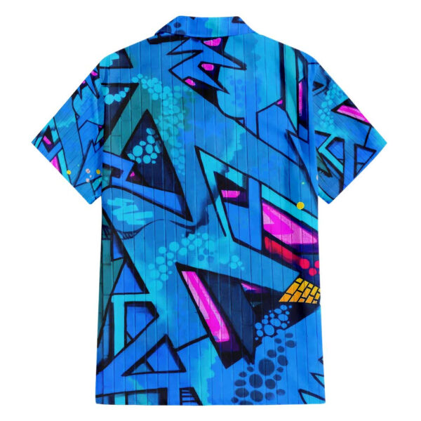 Chemise hawaïenne Naruto Akatsuki Urban Graffiti Pain Anime Mix Abstract - Maison Otaku – Image 2