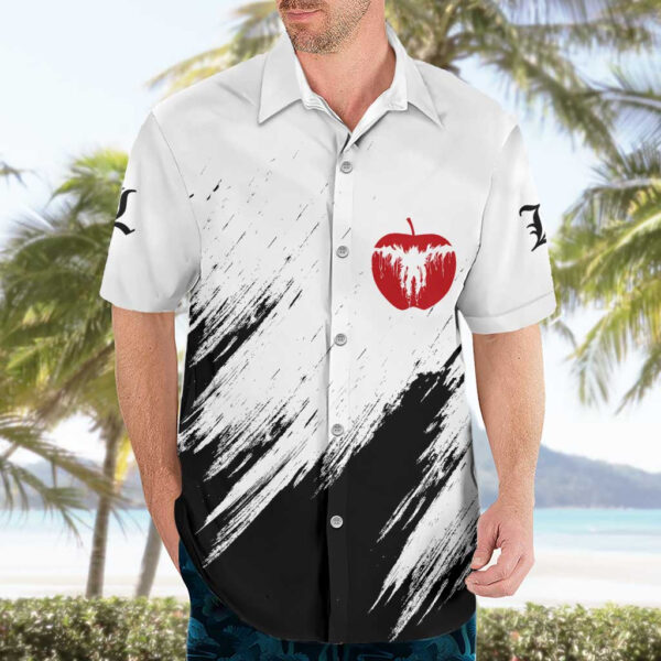 Chemise hawaïenne Nate River Death Note Anime - Maison Otaku – Image 3