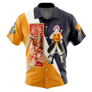 Chemise hawaïenne Natsu Dragnir Fairy Tail - Maison Otaku