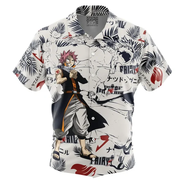 Chemise hawaïenne Natsu Fairy Tail - Maison Otaku