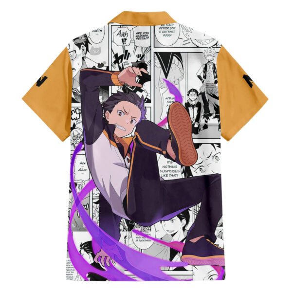 Chemise hawaïenne Natsuki Subaru Hajimeru Isekai Seikatsu - Maison Otaku – Image 2