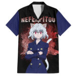 Chemise hawaïenne Neferpitou Hunter x Hunter Anime – Maison Otaku