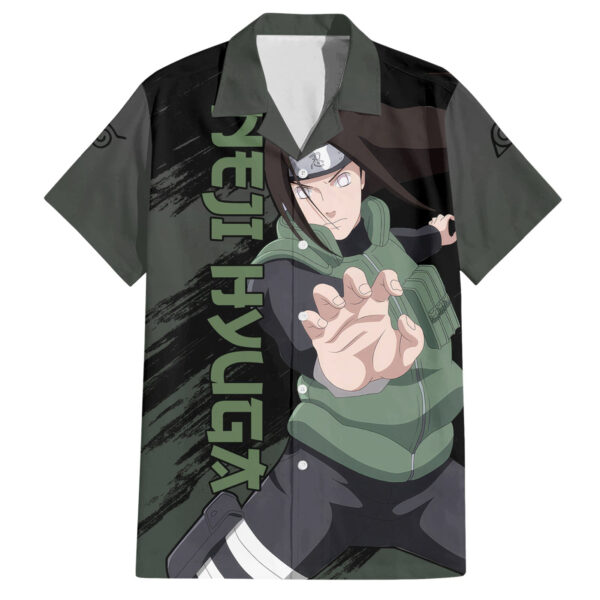 Chemise hawaïenne Neji Hyuga Naruto - Maison Otaku