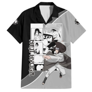 Chemise hawaïenne Neji Hyuga Naruto Anime Manga Mix - Maison Otaku