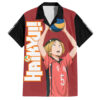 Chemise hawaïenne Nekoma Kenma Kozume - Maison Otaku