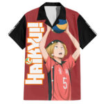Chemise hawaïenne Nekoma Kenma Kozume – Maison Otaku
