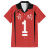 Chemise hawaïenne Nekoma Tetsuro Kuroo Uniforme n°1 Anime - Maison Otaku
