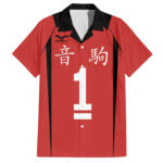 Chemise hawaïenne Nekoma Tetsuro Kuroo Uniforme n°1 Anime – Maison Otaku