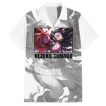 Chemise hawaïenne Nezuko Kamado Demon Slayer Anime – Maison Otaku