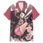 Chemise hawaïenne Nezuko Kamado – Maison Otaku
