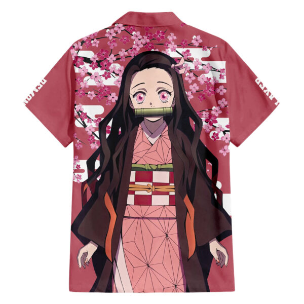 Chemise hawaïenne Nezuko Kamado - Maison Otaku – Image 2