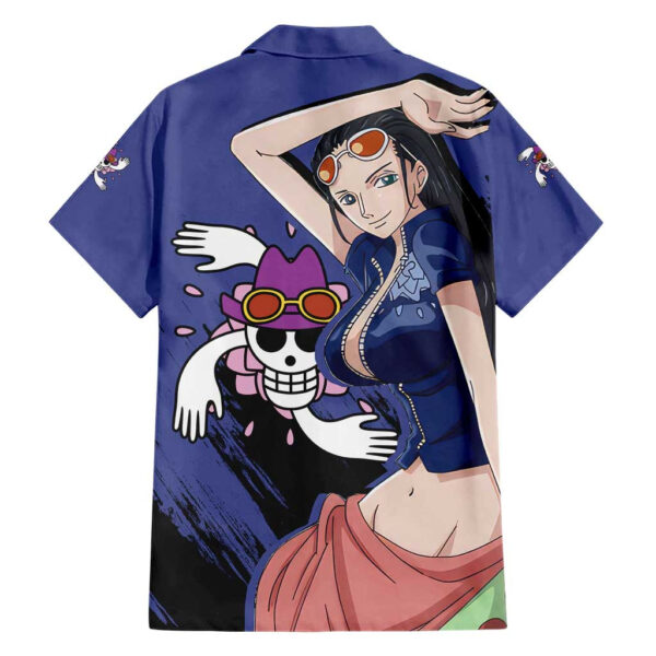 Chemise hawaïenne Nico Robin One Piece Anime - Maison Otaku – Image 2