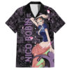 Chemise hawaïenne Nico Robin One Piece Anime Manga Mix Pattern - Maison Otaku