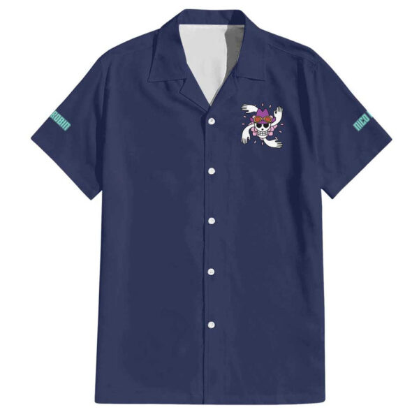 Chemise hawaïenne Nico Robin V2 One Piece Anime - Maison Otaku