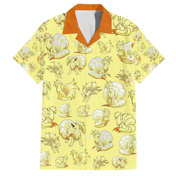 Chemise hawaïenne Ninetales motif - Maison Otaku