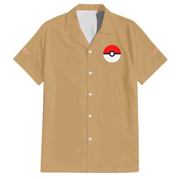 Chemise hawaïenne Ninetales Pokémon Anime - Maison Otaku