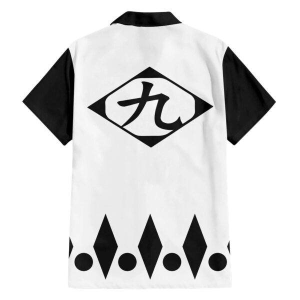 Chemise hawaïenne Neuvième Division Gotei 13 Bleach Anime - Maison Otaku – Image 2