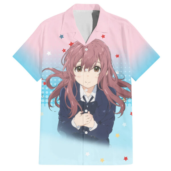 Chemise hawaïenne Nishimiya Shouko Silent Voice - Maison Otaku